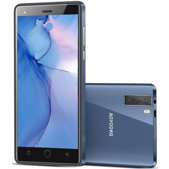 AOYODKG A10- Smartphone 4G Débloqué Pas Cher Android 9.0 5.5 HD