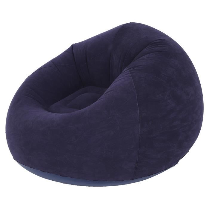 Vvikizy-Chaise de canapé sphérique simple gonflable ultra douce pour pique-nique de camping de voyage en plein air de dortoir