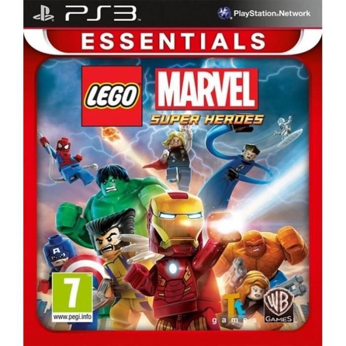 Lego Marvel Superheroes - Réédition - PS3 - 14583 - Reconditionné Warner sur Cdiscount Seconde Vie