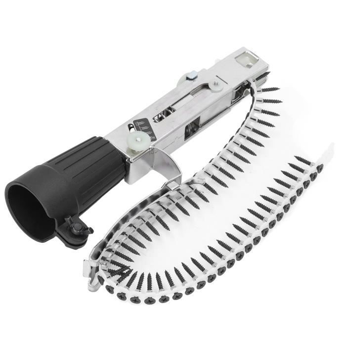 Adaptateur De Clou De Chaîne Automatique - Adaptateur De Chaîne Automatique - Adaptateur De Vis De Chaîne Automatique - Perceuse électrique - Équipement De Serrage - Outil De Travail Du Bois