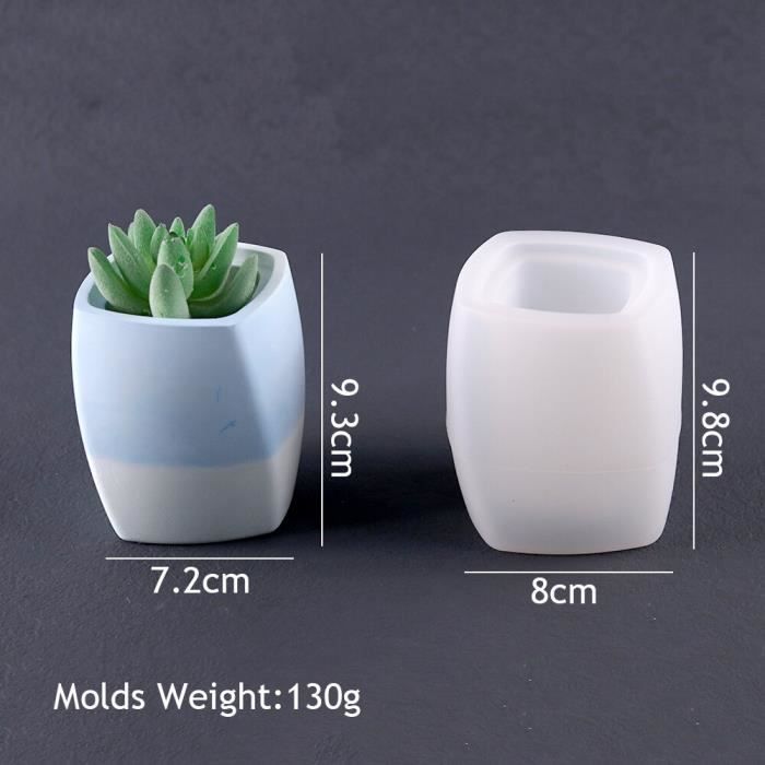Lot De 2 Moules En Silicone Pour Bijoux Résine - 32 Cavités Rondes | Cabochons, Pendentifs