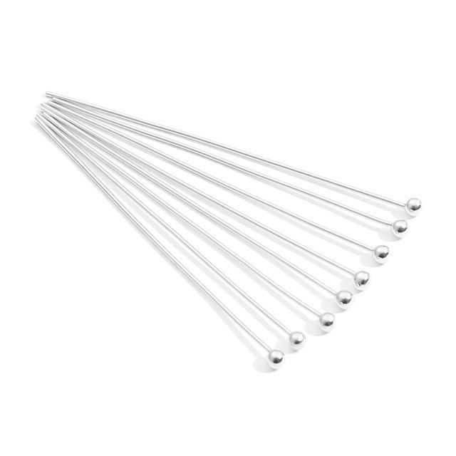 Spilli A T In Acciaio Argento Prym &ndash; 32 X 0,75 Mm, Confezione Da 250 Pezzi