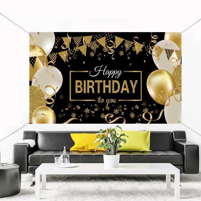 Affiche De Fond Banniere De Fond Joyeux Anniversaire 180 110 Cm Cdiscount Maison Affiche De Fond Banniere De Fond Joyeux Anniversaire 180 110 Cm Cdiscount Maison