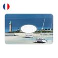 Porte-carte rigide (1 carte) blindé Color Pop® anti-piratage - Collection Bretagne - PVC imprimé - 6 x 9,1 cm - Fabrication-1