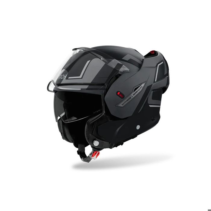 Casque Modulable Moto Airoh New Mathisse Rs X - Livraison Offerte