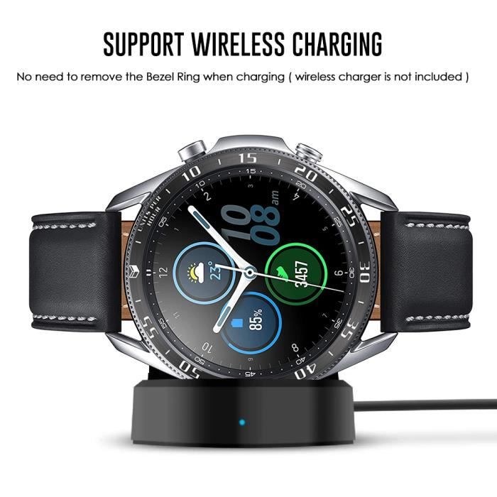 Gear S3 Blakc jaune vitesse 4 Bague lunette pour Samsung Galaxy watch boitier de protection en metal Anti Cdiscount Telephonie