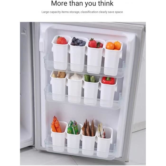 Bac de rangement alimentaire cuisine en plastique réfrigérateur