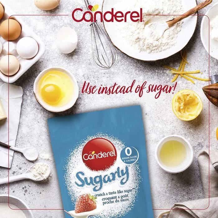 Canderel - Sugarly Poudre Cristalisée Croquante 1 kg - Cdiscount