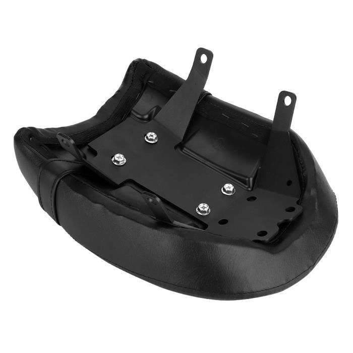 Moto Passager Pad Arrière, Yosoo Moto Passager Universel Coussin De Siège Arrière Selle Passager avec 8 Ventouses pour Passager Pad Coussin Moto Selle Passager Siège De Moto