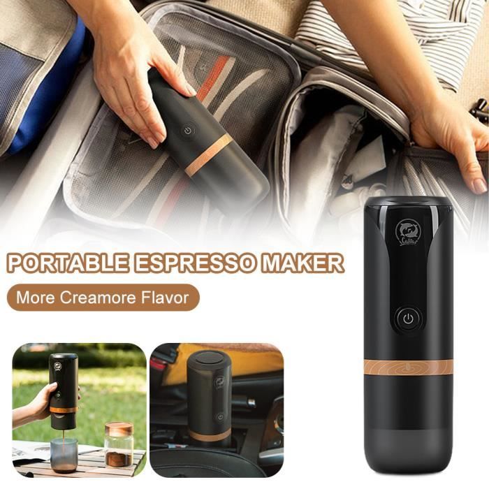 Machine à café Portable avec Capsules, Machine à Expresso Portable