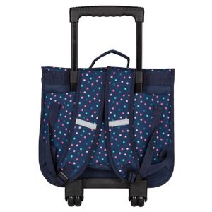 Cartable à Roulettes (Trolley) Little Petshop 38cm Pour Fille - Rose Polyester - Neuf Avec étiquettes