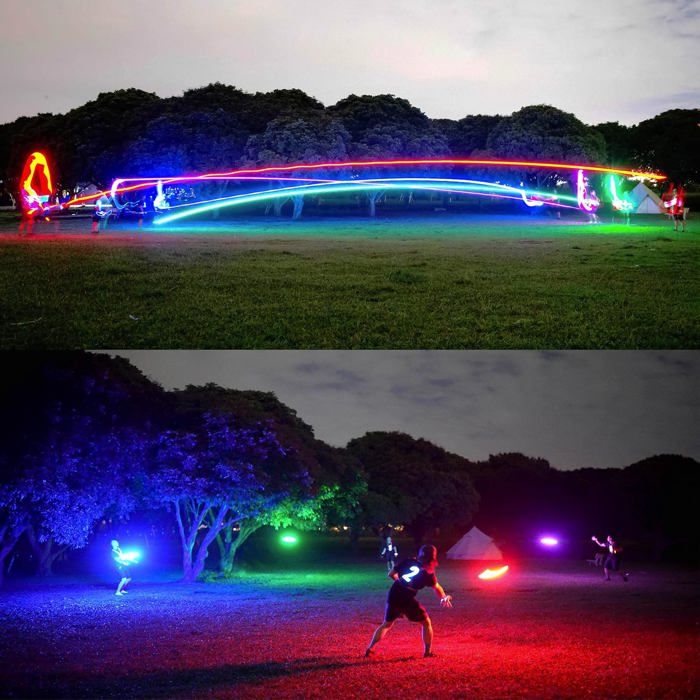 Anneau Volant TOSY – 36 LED RVB – 16 Millions De Couleurs – étanche Et Souple