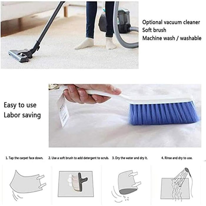 Tapis De Chambre Adulte/Ado - Tapis Gaming Sol En Peluche