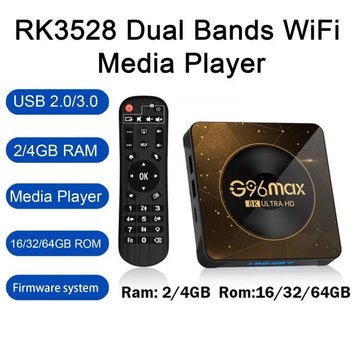 LIVING - MEUBLE TV MURAL COMPLET Décodeur Home Player Square Pratique ...
