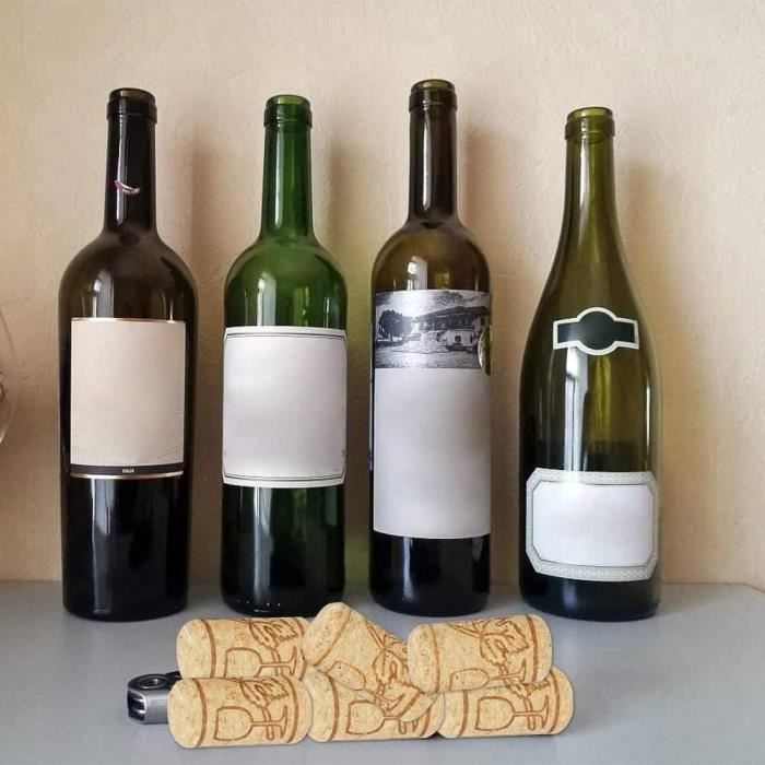 Qiilu Stockage de liège de vin Bouteille de vin tonneau bouchon en liège  support de panier de rangement en fer liège collecteur - La cave Cdiscount