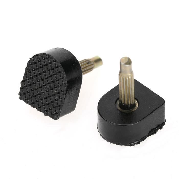 3 Paires D'embouts De Talon Pour Chaussures Hautes - 14 Mm, Noir, Antidérapants, Pour Réparer Talons Usés Ou Bruyants - 5