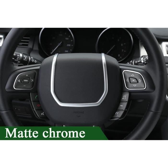 Volant Range Rover Abs Chrome Volant Bandes Décoratives Couverture Garniture Autocollants ...
