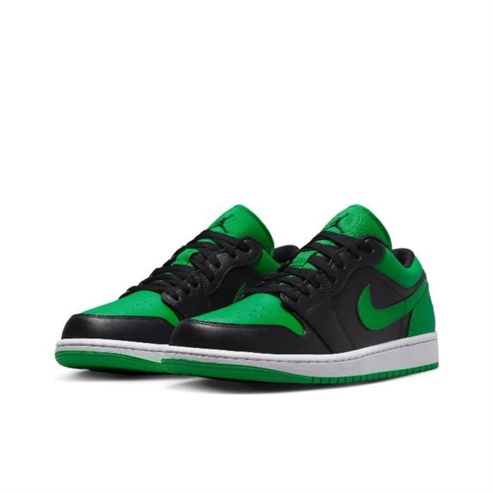 Jordan 1 sales noir et verte