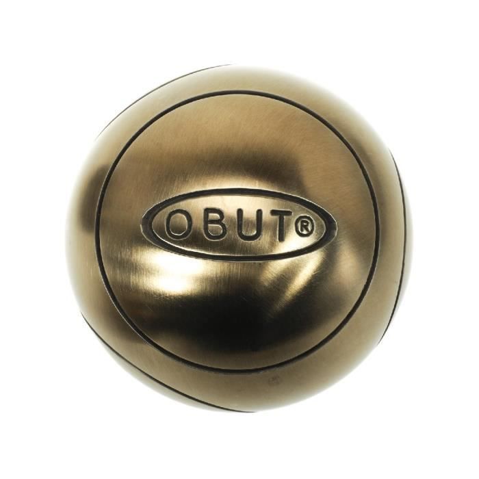 Boules de pétanque Obut Atx competition 73mm m Argent métalisé Taille :  700g Taille : 700g - Pétanque - Achat & prix