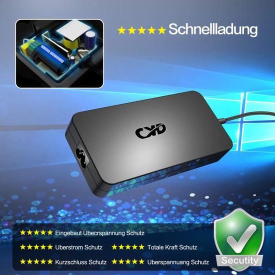 QYD 120W Chargeur Alimentation-pour-ordinateur-portable-Asus Notebook  Zenbook N56 PA-1121-28 UX510U N53s N55 N500 N550j N750 C90s - Cdiscount  Informatique
