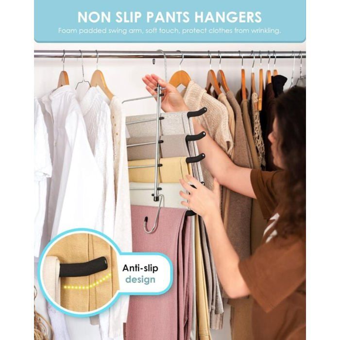 Lot De 40 Cintres En Velours Avec Surface Antidérapante Et Crochet