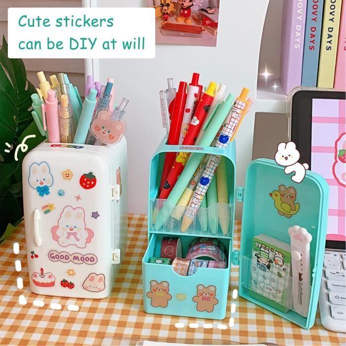 Porte-Crayon Déco Avion Rétro En Métal - Organisateur De Bureau 14,5 X 9 X 7,5 Cm - Style Vintage Pour Rangement Stylos Et Petits Objets