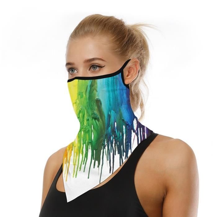 Masque Anti-Poussière Riloer | Demi-Visage Respirant Avec Filtres PM2.5 Pour Vélo, Moto, Pollution & Travaux