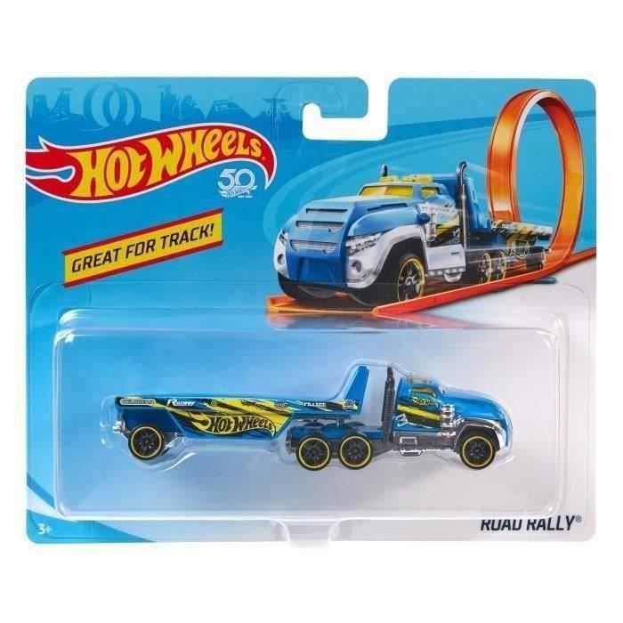 Camion Transporteur Hot Wheels - Remorques Interchangeables - Modèle  Aléatoire - 15 cm