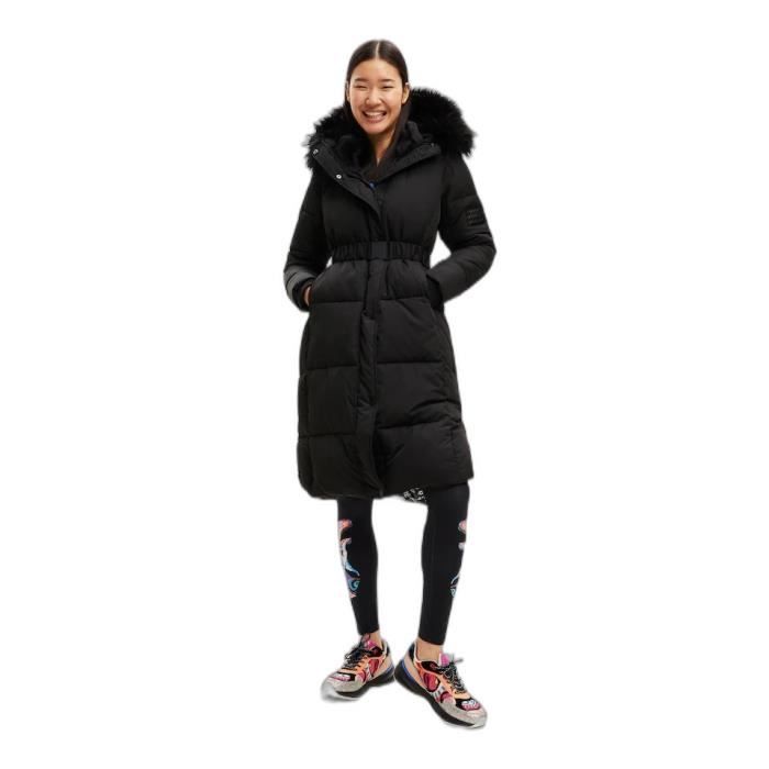 Doudoune noire desigual femme cheap