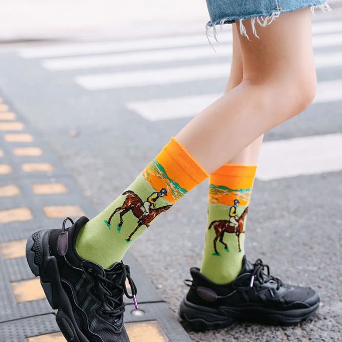 Chaussettes homme colorées best sale