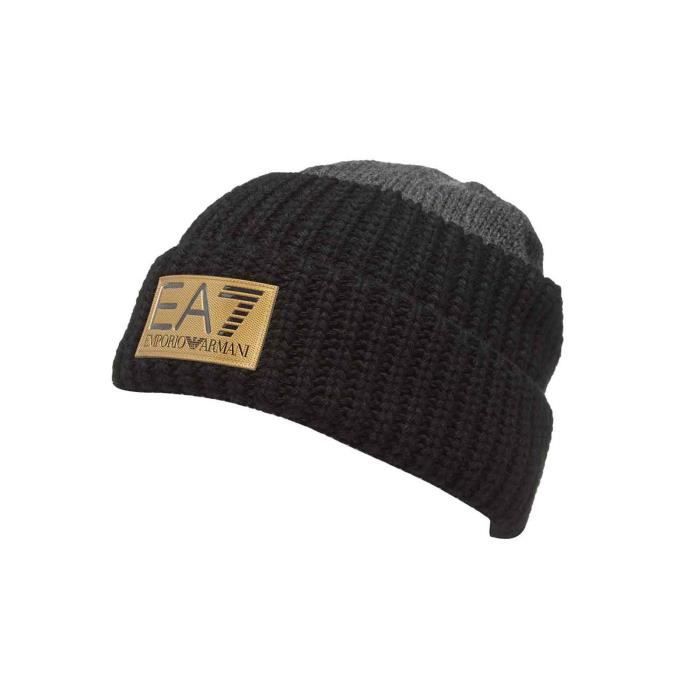 Bonnet EA7 Emporio Armani Noir Cdiscount Pret a Porter