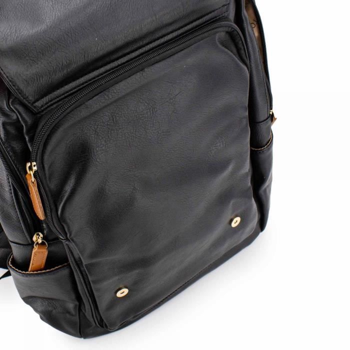 Sac a dos toh22 24 noir Femme TORRENTE Cdiscount Bagagerie
