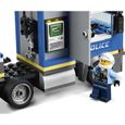 LEGO® City 60244 Le transport de l’hélicoptère de la police avec VTT Quad, Moto et Camion, Jouet pour Enfant de 5 ans et +-5