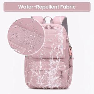 Sac à Dos Polyvalent Sac à Dos Scolaire Fleurs Cerisier Mnsruu - Pratique Et Joli Pour Enfants Fournitures Scolaires