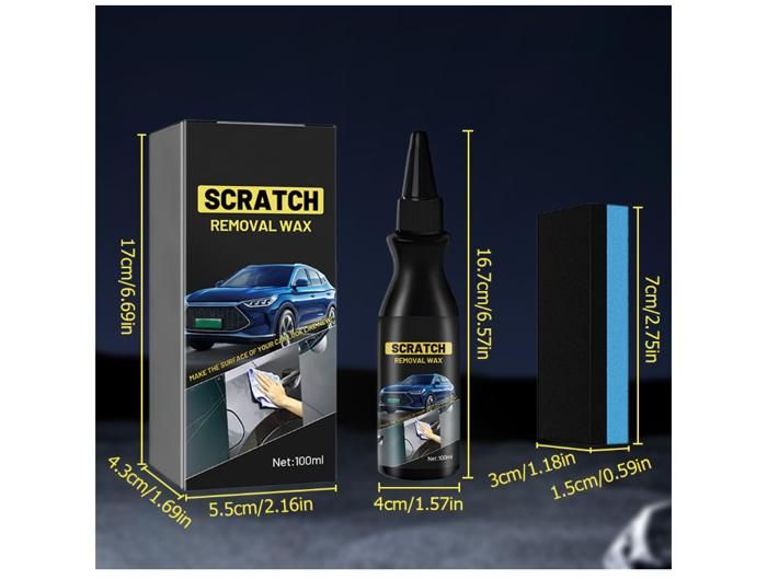 Efface Rayure Voiture, Car Scratch Remover, Polish Voiture Efface Rayure Profonde Voiture, Modèle Crème De Réparation De (3 Pièce) - Auto