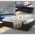 Lit coffre 180x200 avec matelas