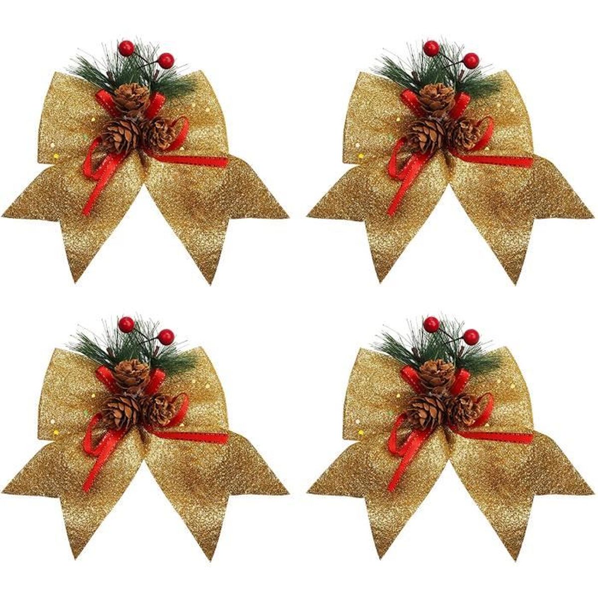 Noeud De Noel Pour Sapin  Decoration de Noel