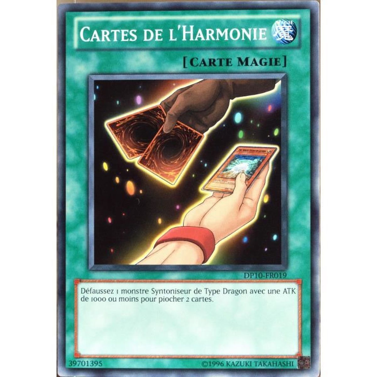 Yu Gi Oh Carte Pour Piocher Carte YU-GI-OH DP10-FR019 Cartes De L'harmonie - Cdiscount Jeux - Jouets