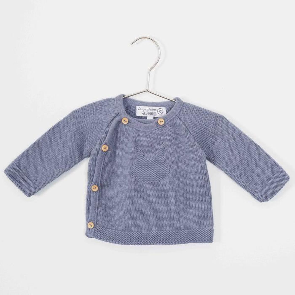 La Manufacture De Layette Brassiere Made In France Avec Coton Bio Bebe Naissance Bleu Orage 3 Mois Bleu Orage Cdiscount Puericulture Eveil Bebe