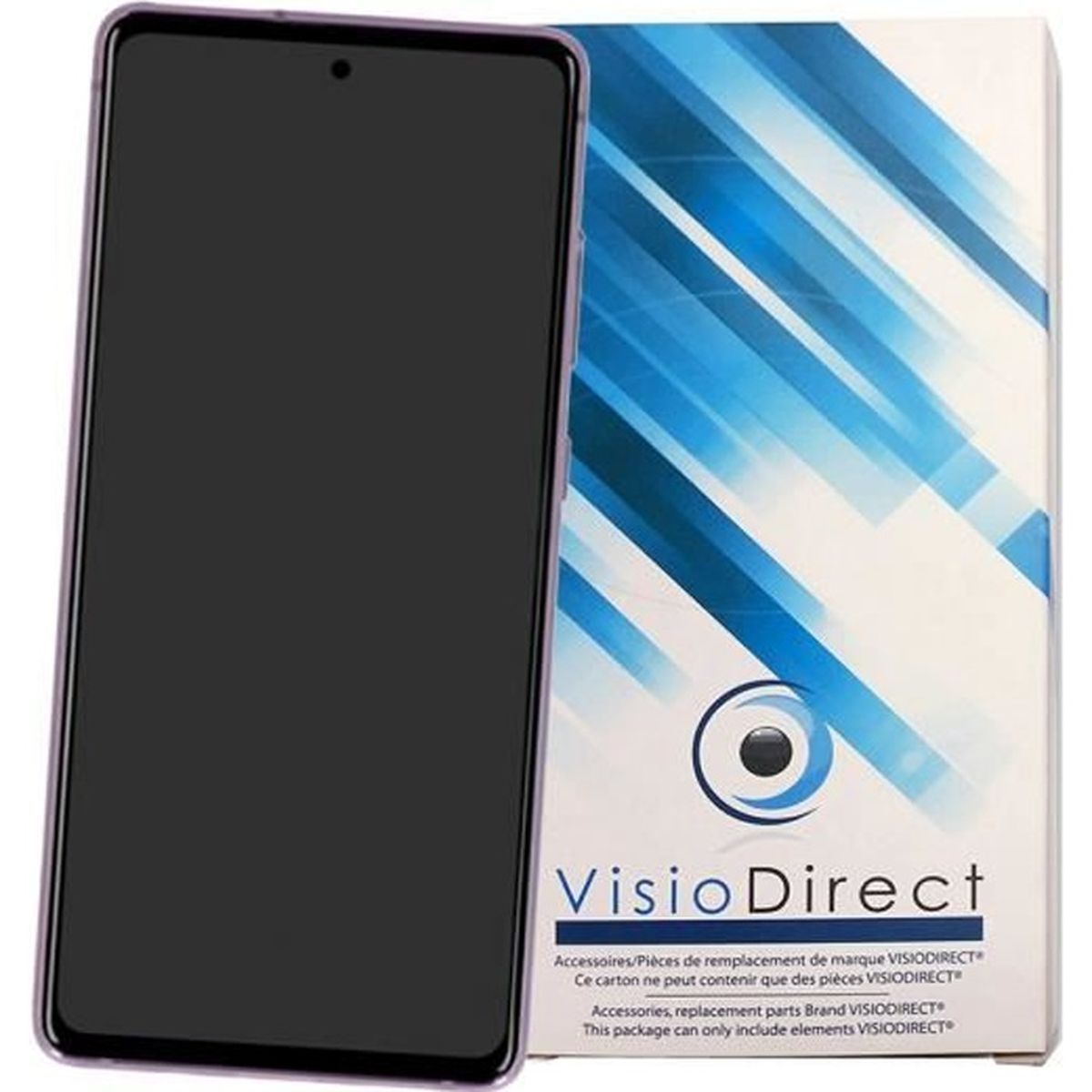 Ecran complet compatible avec Samsung Galaxy S20 FE 5G " Violet vitre