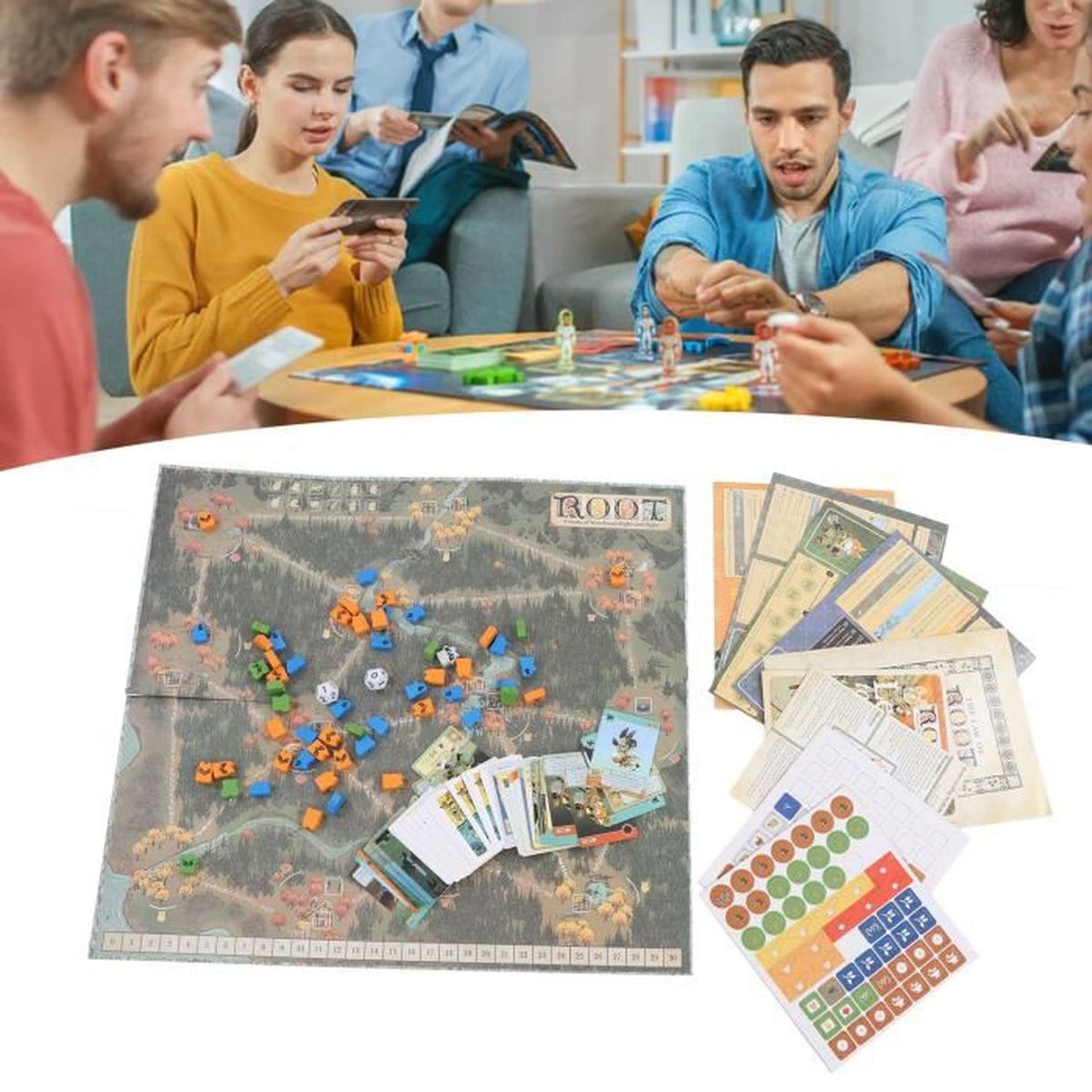 Jeux De Rôle De Société Jeu De Cartes Jeu D