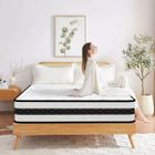 YIDATONG Matelas 140x190 cm - Épaisseur 28 cm - matelas orthopédique 8 zones -certifié Oeko-Tex - mi-ferme - latex extra épais - Durable