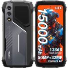 Oscal Pilot 1 Smartphone Robuste 18Go + 256 Go 15000mAh 6.67'' Android 14 50MP Haut-parleur 138dB NFC Double Sim 4G GPS - Noir