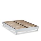 MAISON AUBERTIN Sommier à lattes en KIT- Bois - Couleur blanche - 140 x 190 cm