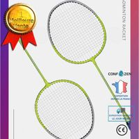 CONFO® 501 raquette de badminton Iron Split articles de sport rouges et jaunes
