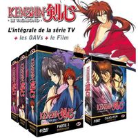 Kenshin - Intégrale (Série + OAV/Film) - Pack 4 Coffrets DVD Gold