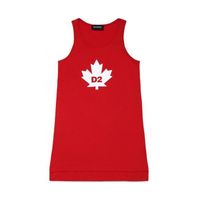 T-shirt de sport pour enfant DSQUARED - Copricostume - Rouge - Blanc - Taille 14 ans