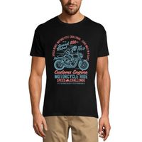 Homme Tee-Shirt Moto Speed Rebel 1959 - Moteur Personnalisé Ride – Speed Rebel Motorcycle 1959 - Custom Engine Ride – 64 Ans