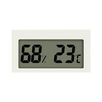 Mini Digital LCD Thermomètre Hygromètre Température Humidité -10℃~50℃(14°F - 122°F) 20%-95% RH - Blanc