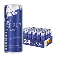 Red Bull, boisson énergisante goût Myrtille, 24x250ml
